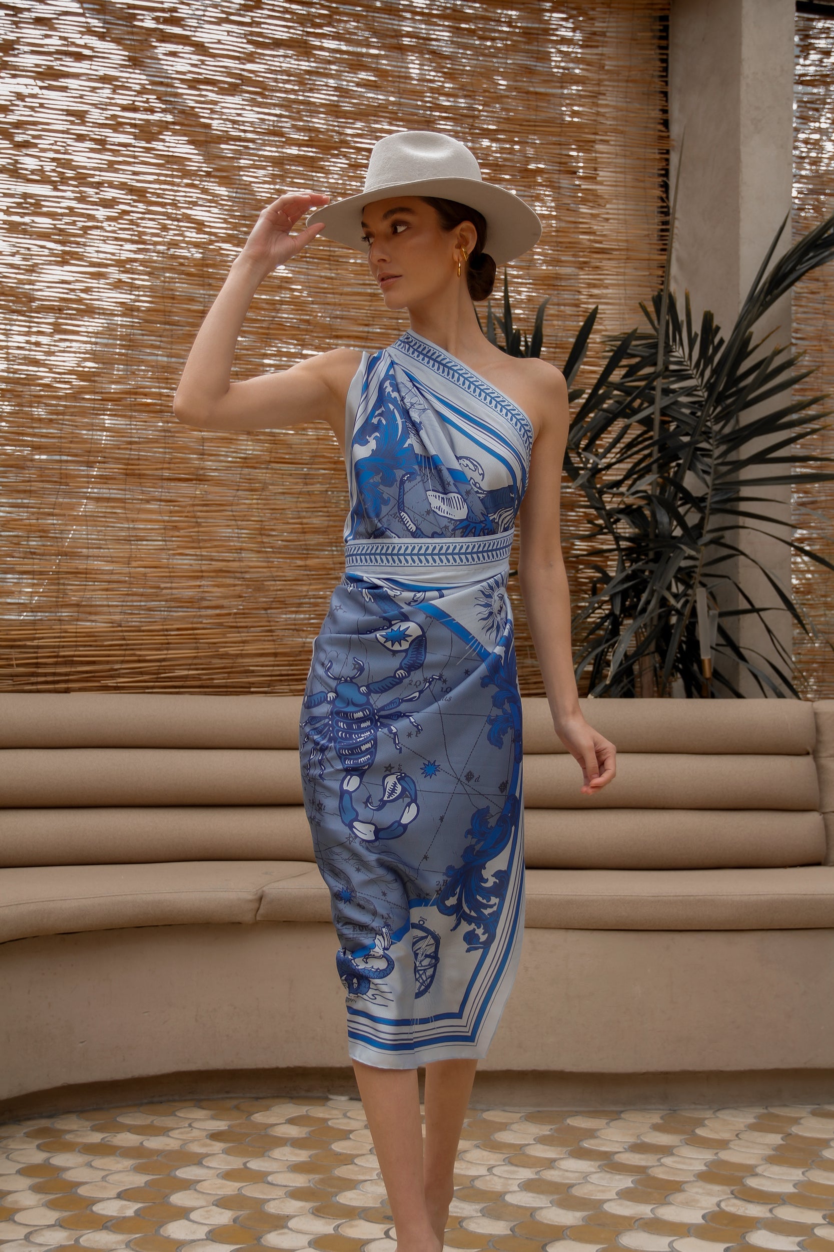 Zodiacus SARI - Wrapdress, Water
