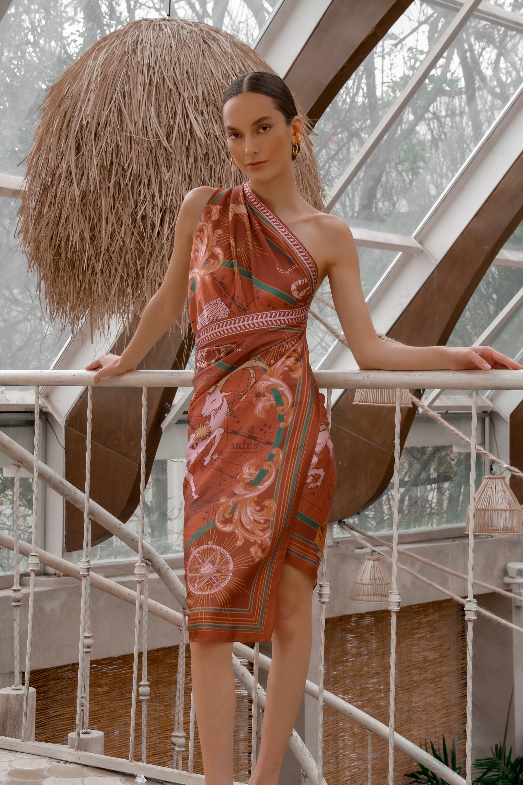 Zodiacus SARI - Wrapdress, Earth