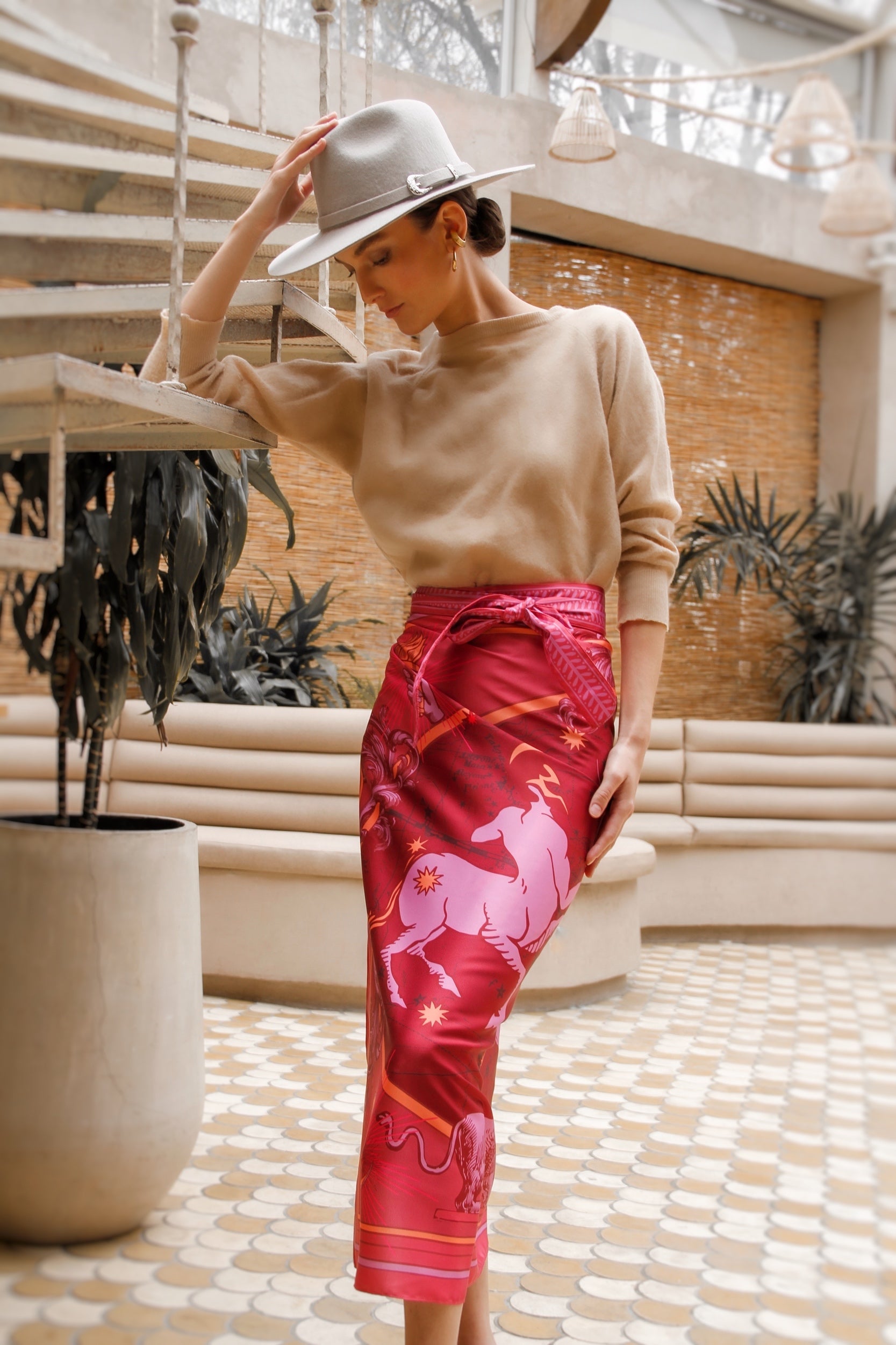 Zodiacus SARI - Wrapdress, Fire