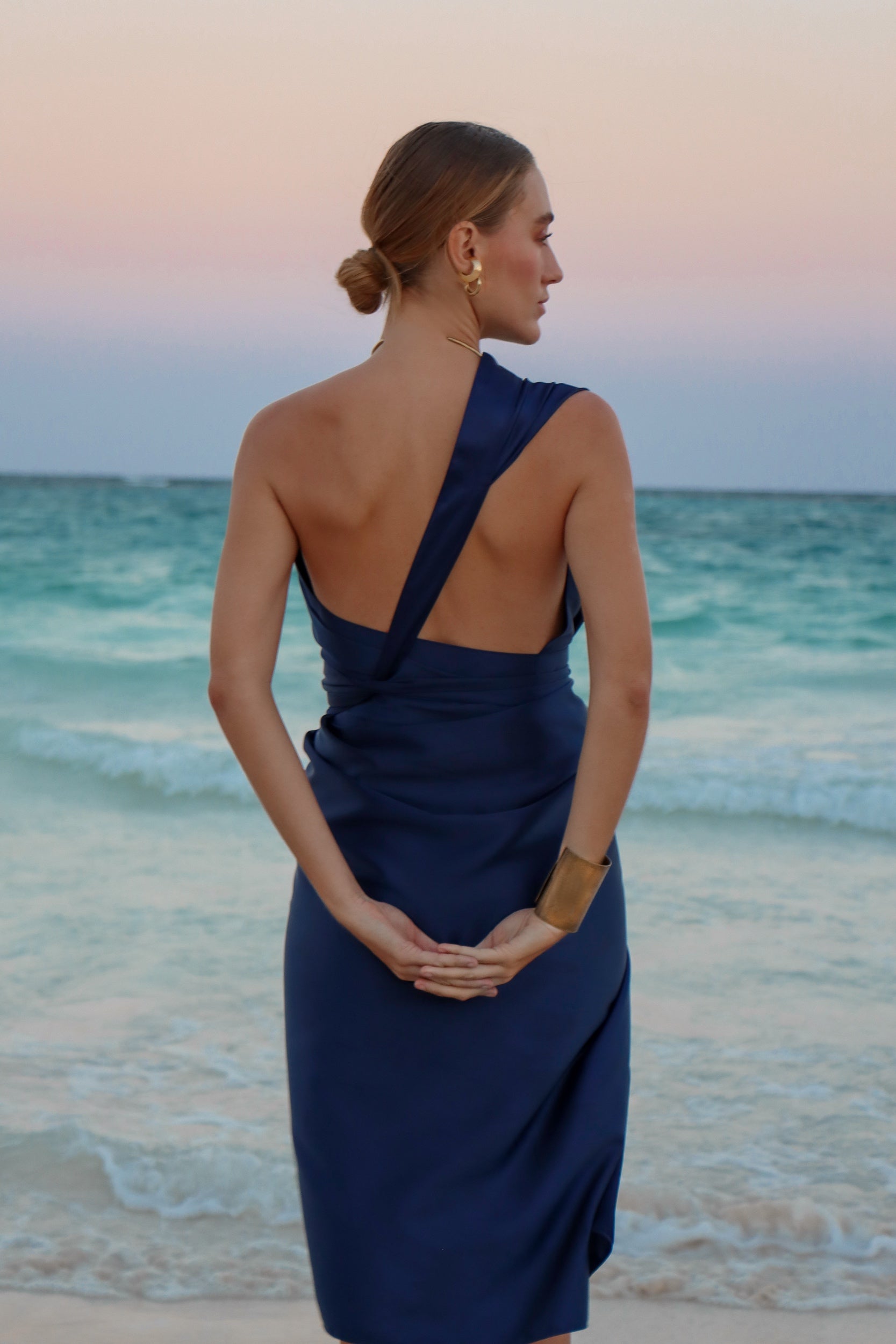 Equinox SARI - Wrapdress, Indigo Blue