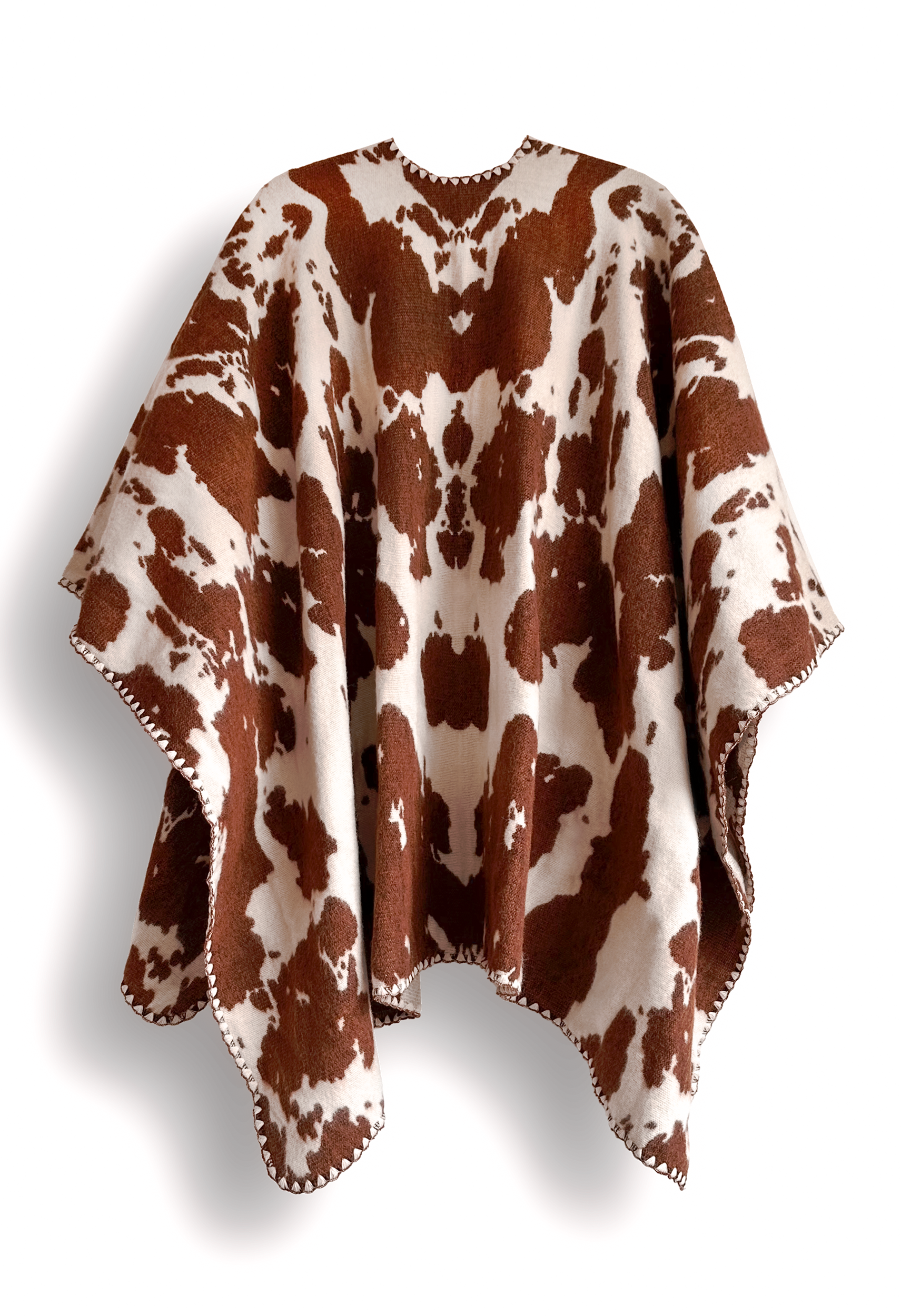 Rodeo Poncho, Brown