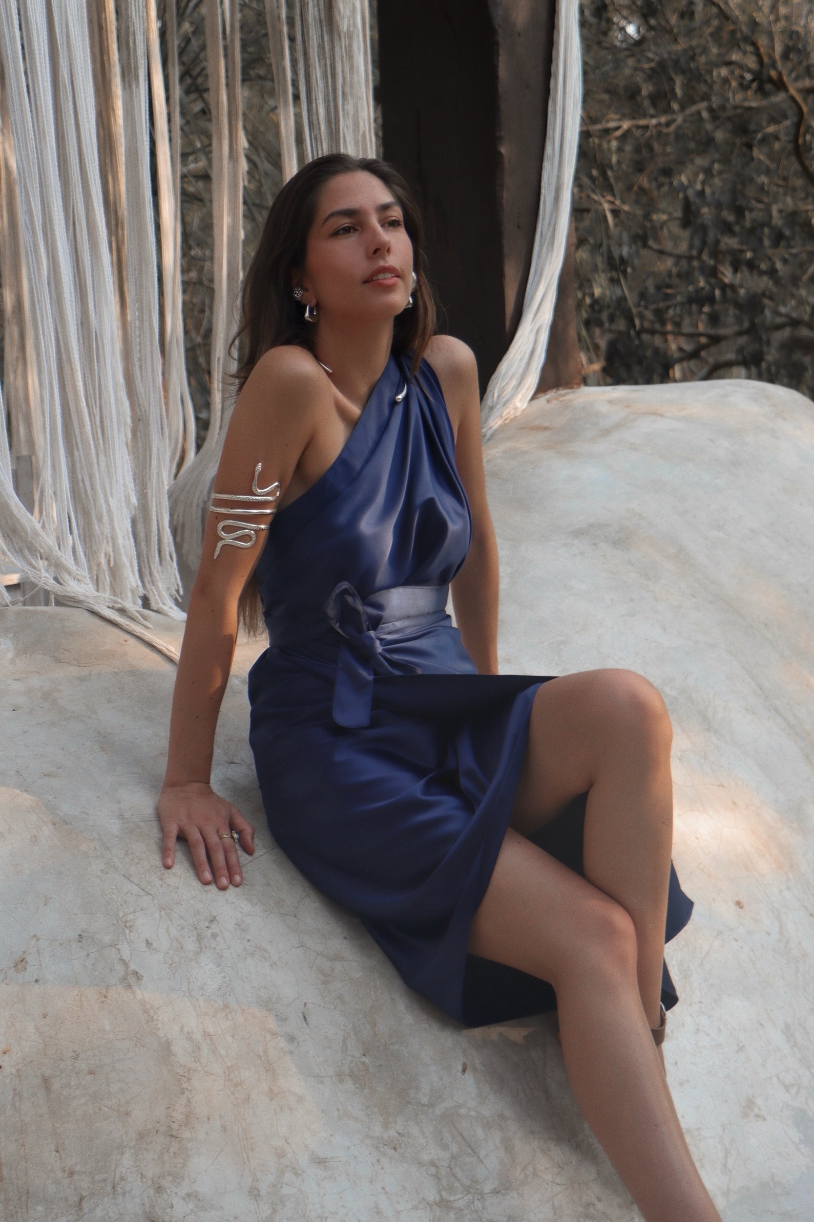 Equinox SARI - Wrapdress, Indigo Blue