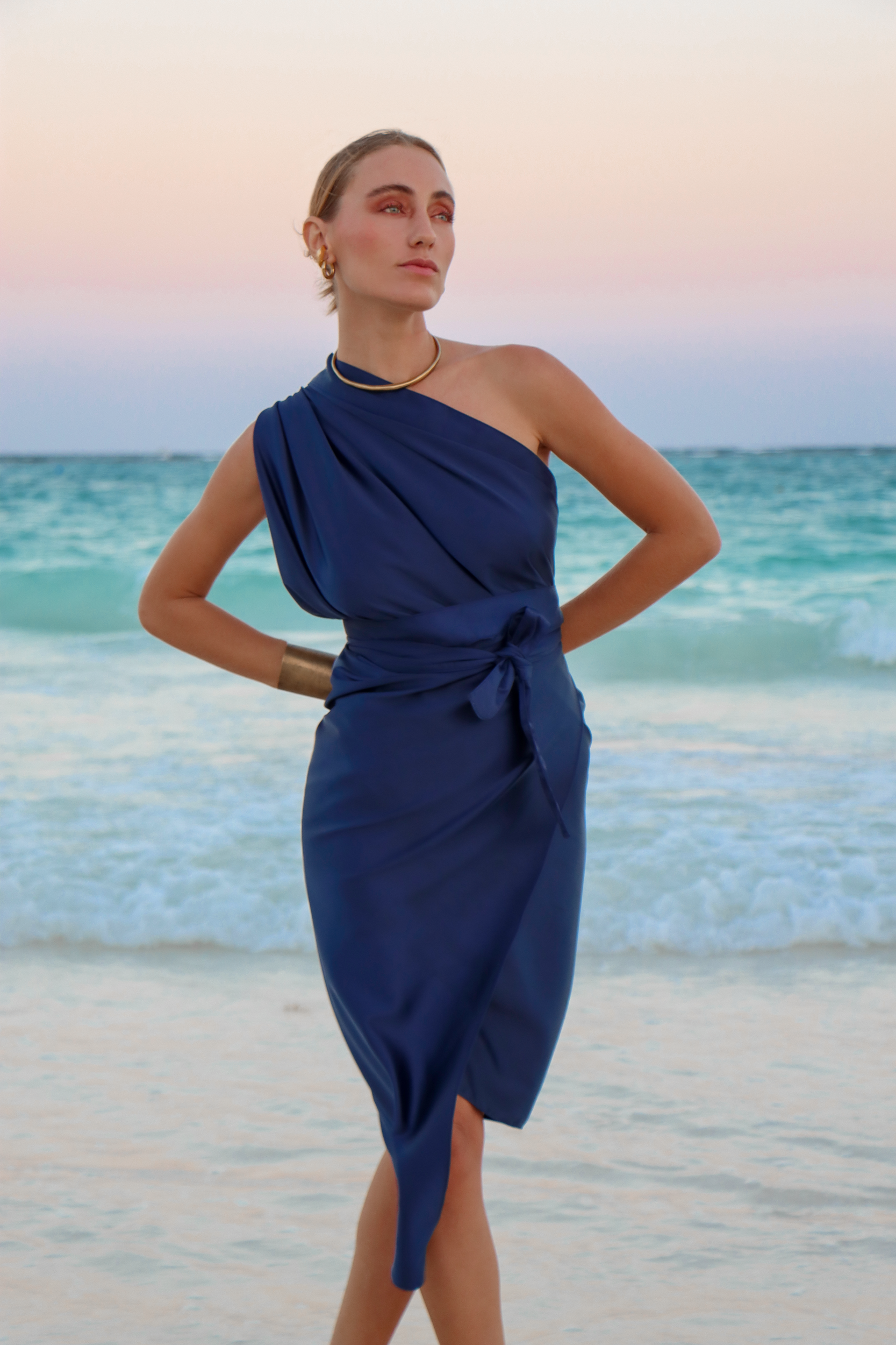 Equinox SARI - Wrapdress, Indigo Blue