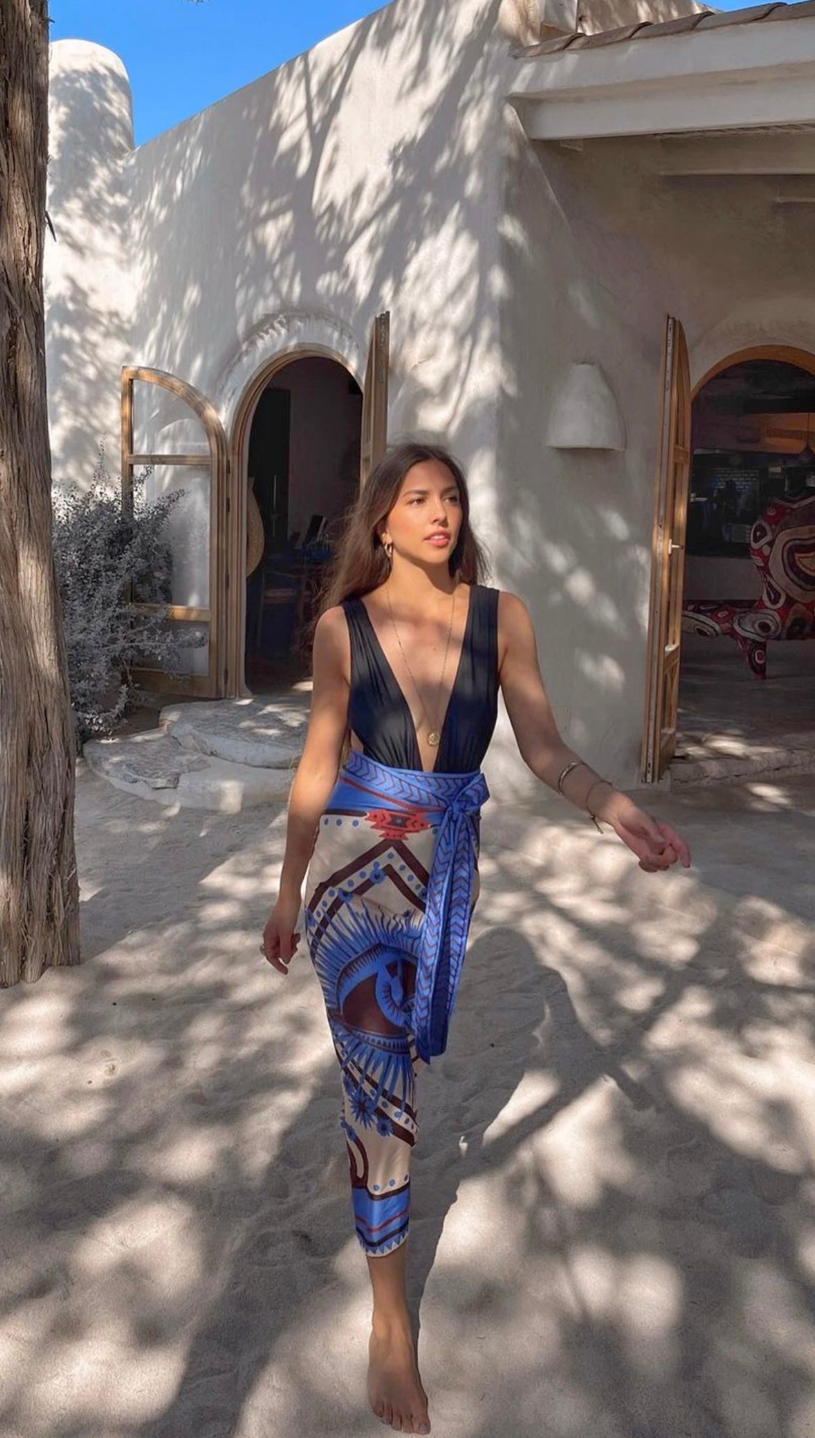 Nazar SARI- Wrapdress, Lavander