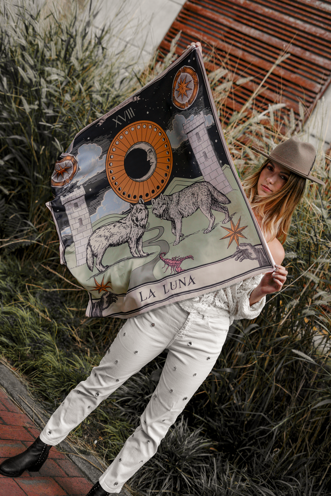 The Moon, Tarot Scarf