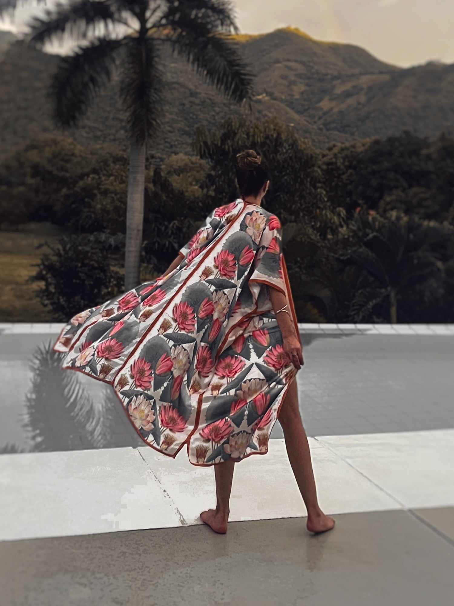 Lotus Kimono