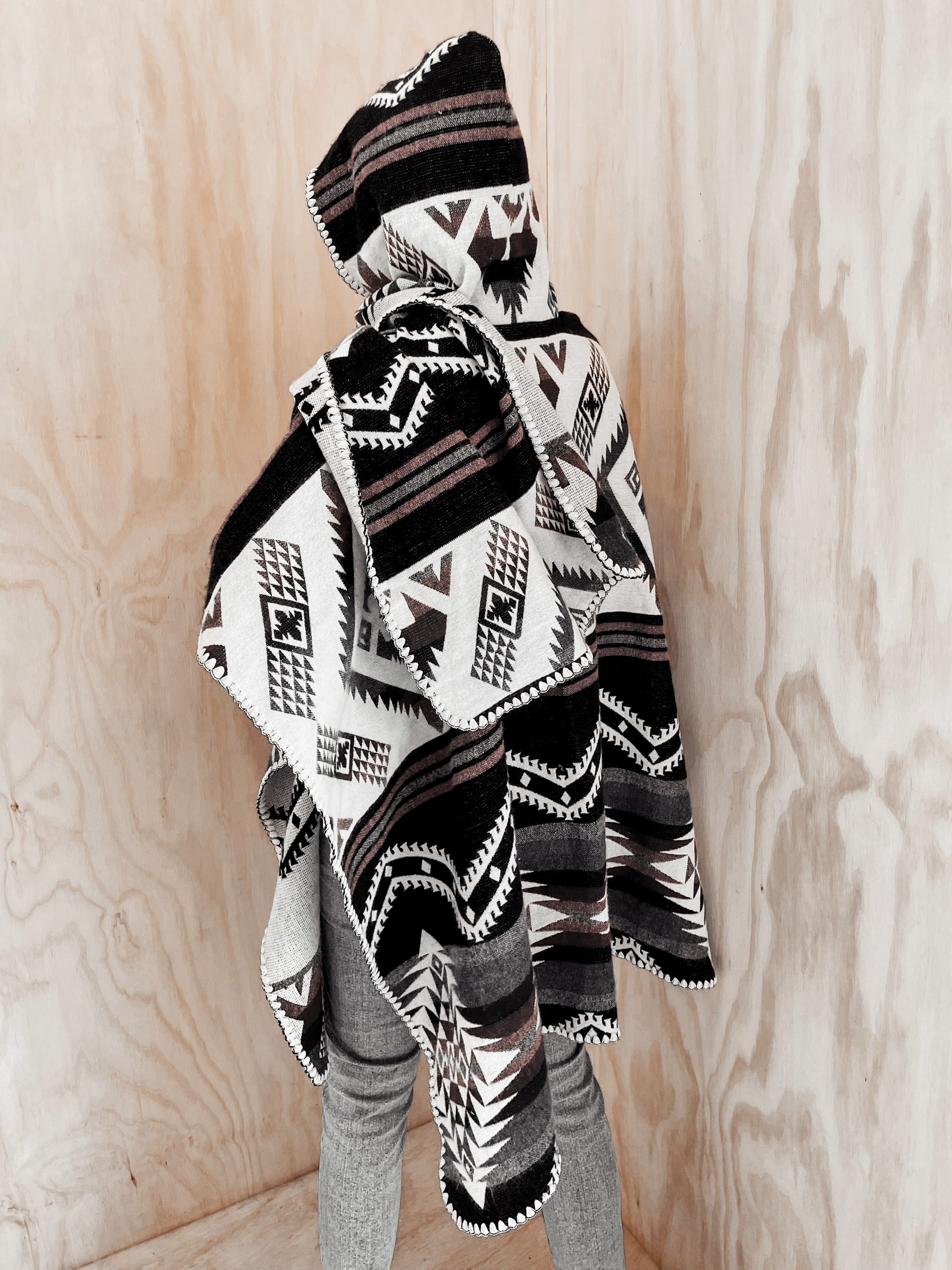 Arizona Hooded Poncho