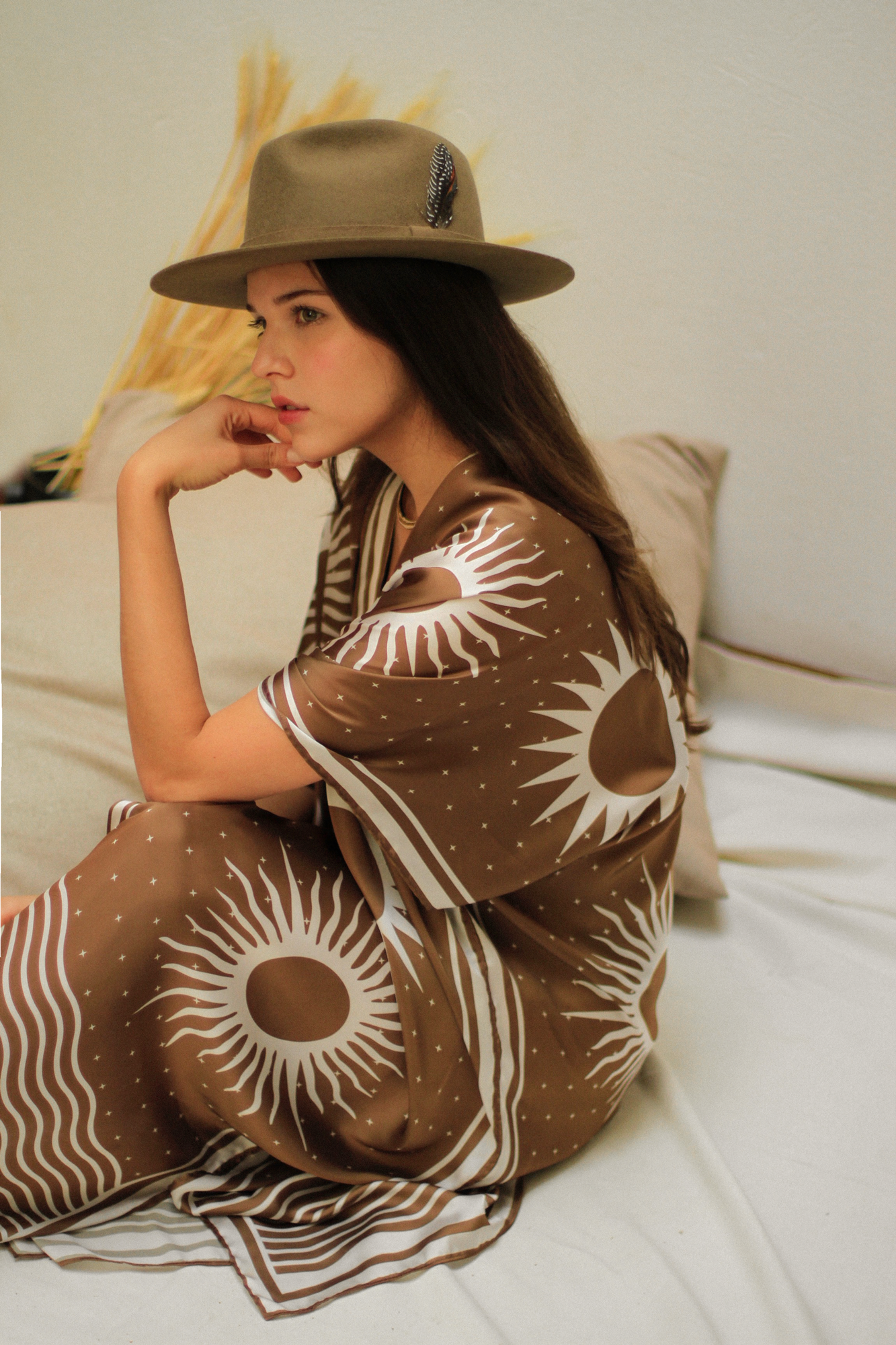 Kimono Soles, Café bronce