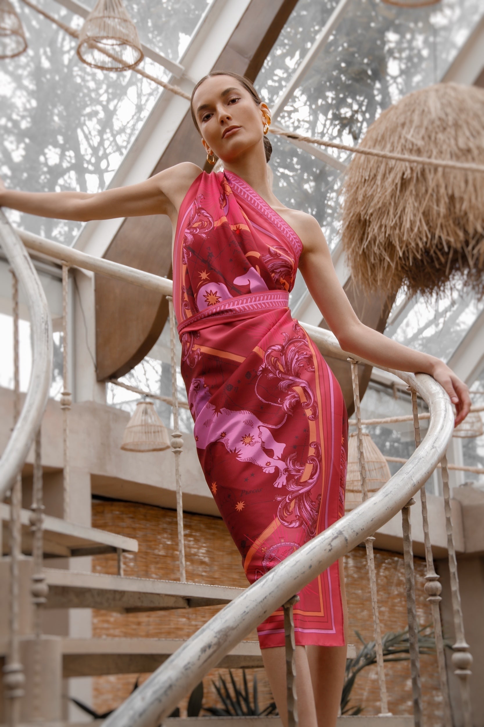 Zodiacus SARI - Wrapdress, Fire