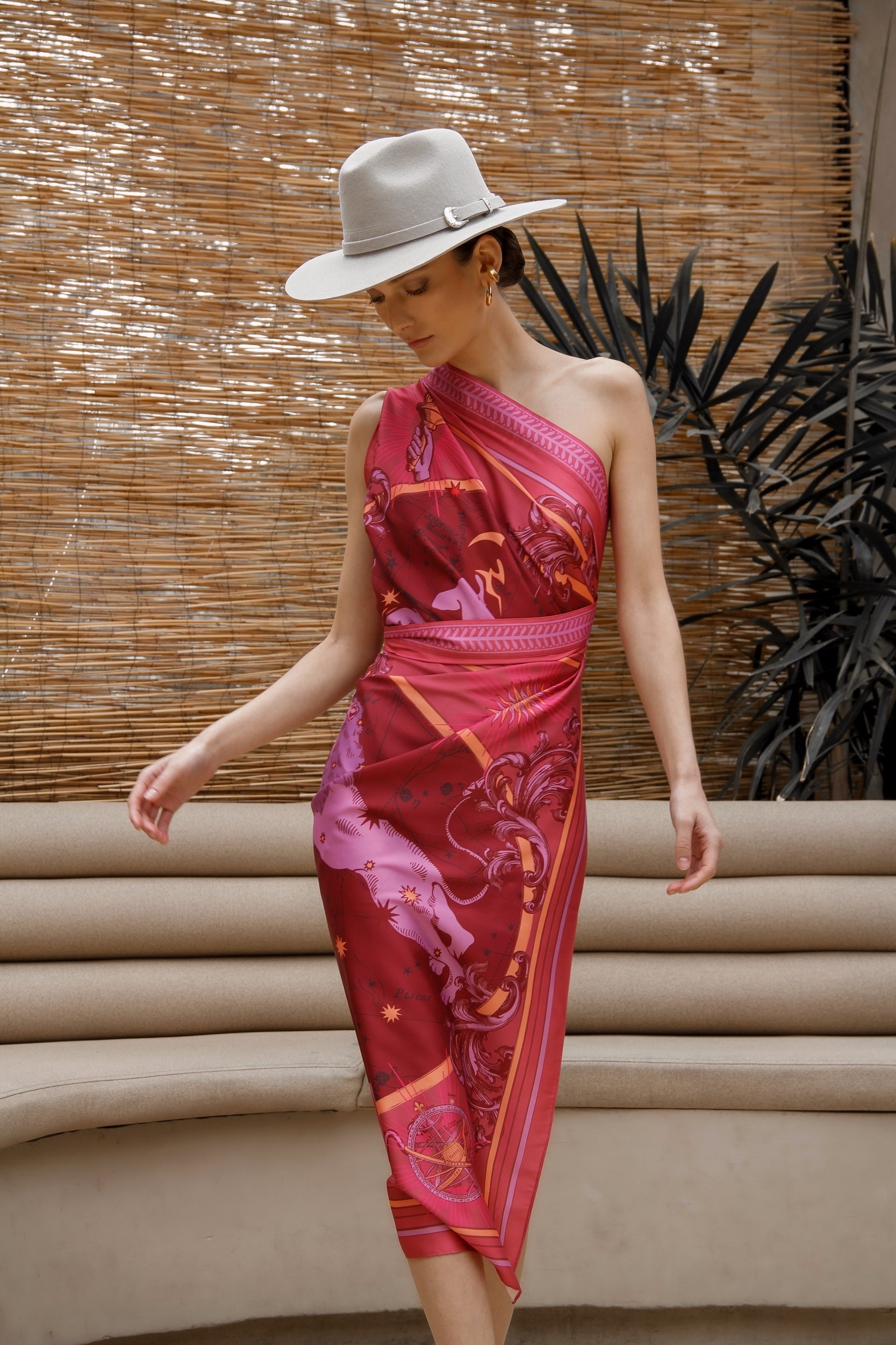 Zodiacus SARI - Wrapdress, Fire