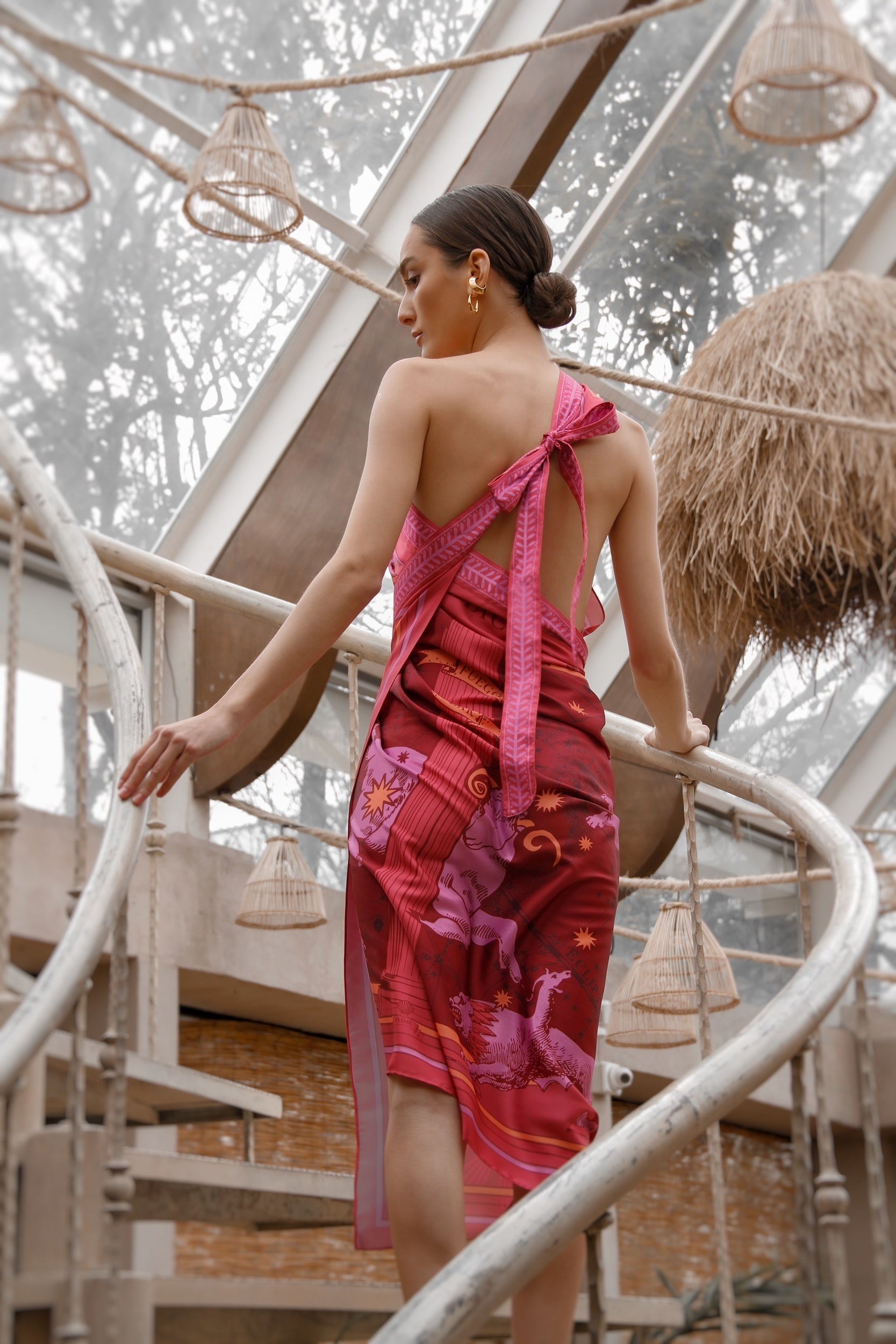 Zodiacus SARI - Wrapdress, Fire