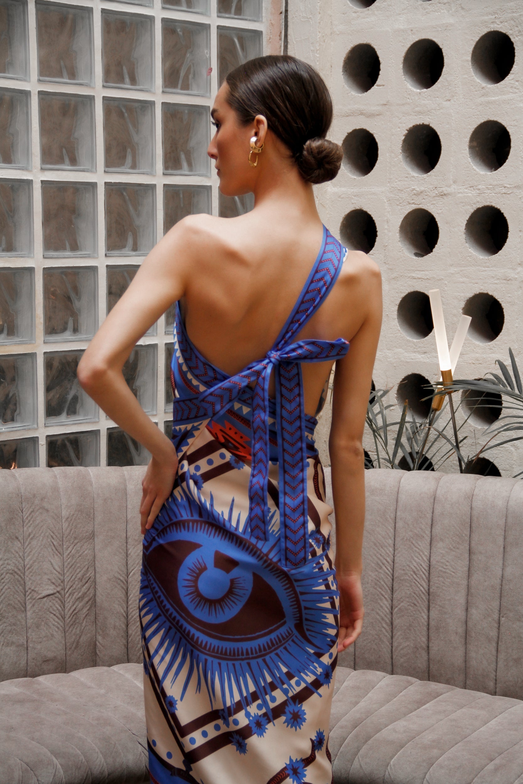 Nazar SARI- Wrapdress, Lavander