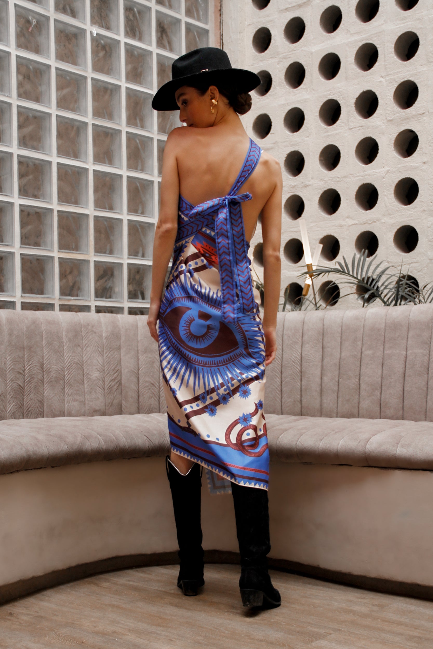 Nazar SARI- Wrapdress, Lavander